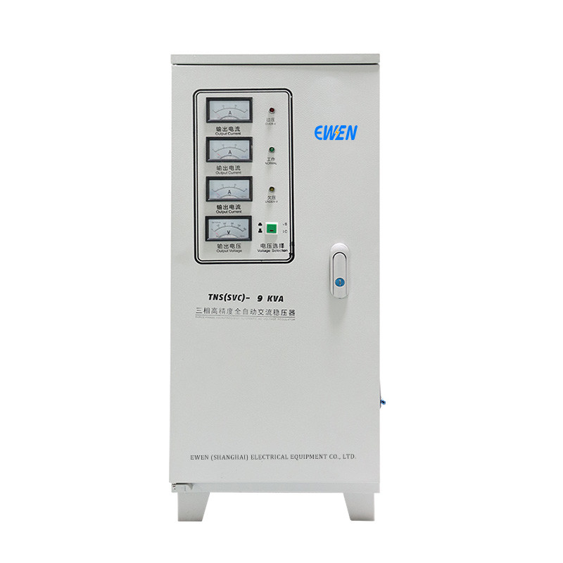 9KVA Drei-Phasen-Spannungsstabilisator 380V 400V 440V 480V Wechselstromregler Anpassung zulässig