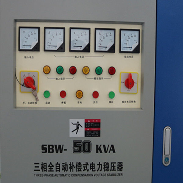 industrieller Festkörperstabilisator 50KVA 50Hz 60Hz der spannungs-380V mit kupferner Spalte