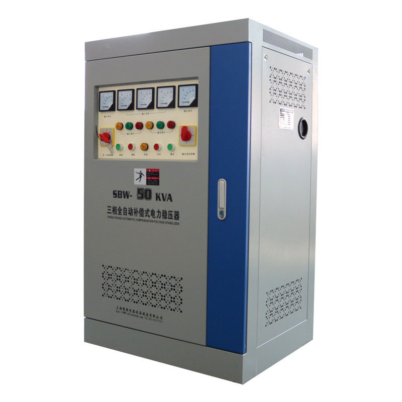 industrieller Festkörperstabilisator 50KVA 50Hz 60Hz der spannungs-380V mit kupferner Spalte