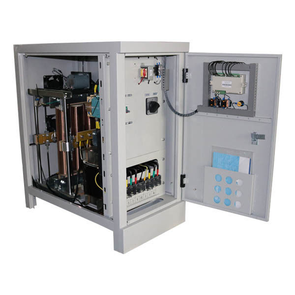 100KVA 50Hz 60Hz 3 Phasen-Spannungs-Stabilisator-mit hohem Ausschuss Spannungs-Genauigkeit