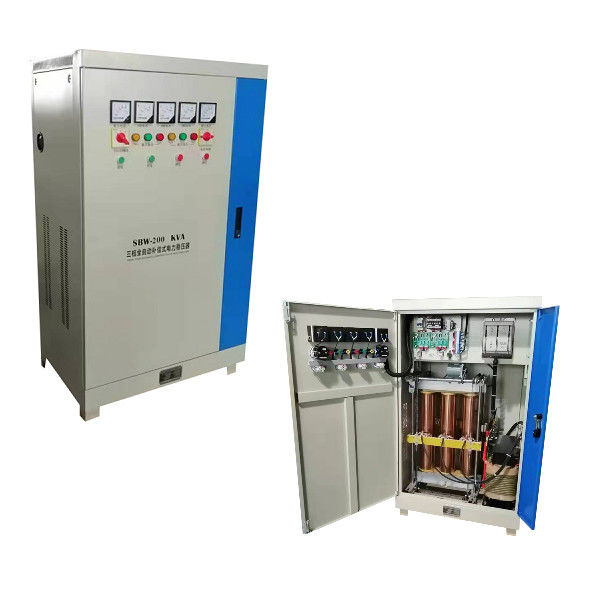 Dreiphasenschweißgerät kompensierte Regler der Spannungs-200KVA/Stabilisator