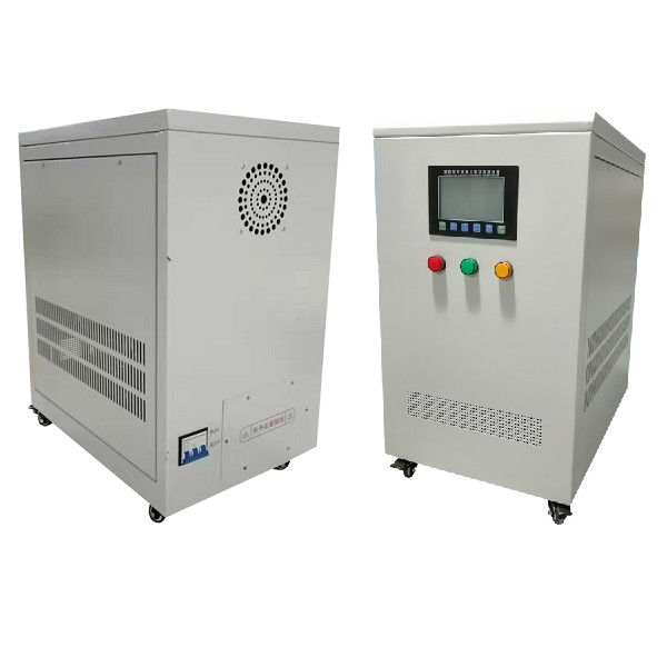 Metallischer industrieller automatischer kompensierter Stabilisator LCD-Anzeigen-Spule Wechselstroms Spannungs-30KVA