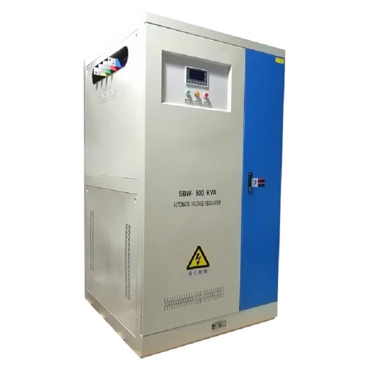 3 industrieller automatischer kompensierter Spannungs-Regler P Wechselstrom-hoher Leistung 500KVA