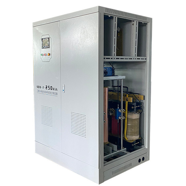 Three Phase 2500KVA Without Distortion Servo Motor Type Full Auto AC Separate Regulation Voltage Stabilizer